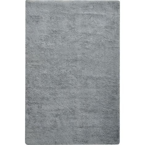Badematte GOELA Grau 60 x 90 cm Baumwolle