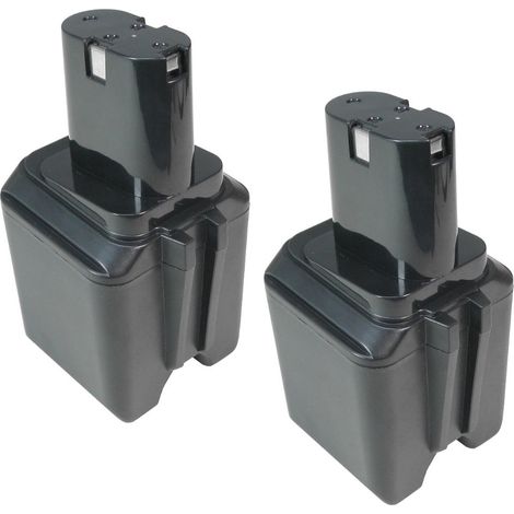 2x TradeShop Trade-Shop Ni-MH Akku, 12V / 3000mAh ersetzt Bosch 2607335014 2607335021 2607335180 2607335158 2607335010 für GBH12 GSB12 GSR12 PBH12 BPT1004 BH1204