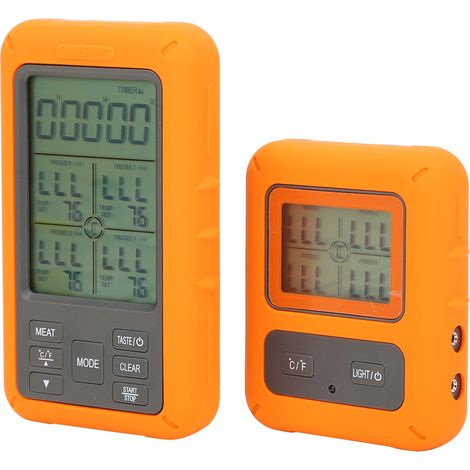 TS TP40 Drahtloses Lebensmittelthermometer mit elektronischer digitaler Temperaturanzeige für Küche und Grill (TS TP40 B (nicht wasserdichte Sonde)) (1/5)