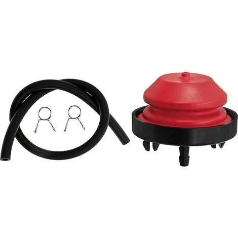 Snow Blower Primer Bulb, Carburetor Primer Bulb with Pipes, Carburetor Replacement Compatible with Tecumseh AV520 HMSK100 HMSK105 HMSK110 Engine (1/5)
