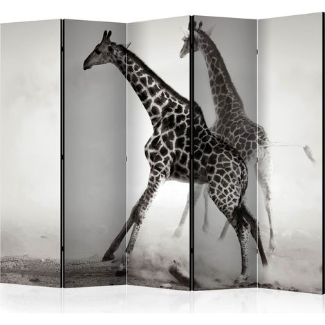 Paravento - Giraffes II [Room Dividers] - 225x172 (1/4)