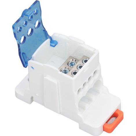 Boîtier de jonction électrique UKK80A, montage sur rail DIN, répartiteur de câbles universel, boîte de distribution 1000 V CA/CC (1/5)