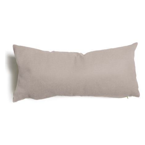 Coussins de'coratifs tulipe 6 pie'ces avec housses amovibles 60% polyester 40% coton gris tourterelle 60x30 cm remplissage noeud silicone 100% polyester