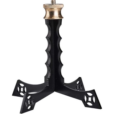 Klappbarer Ständer für Retro-Campinglampe mit 1/4"-Gewinde.