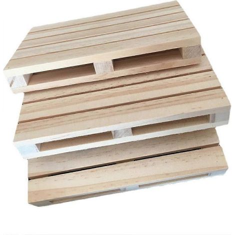 Dessous de verre en palette de bois pour bars, restaurants, cafés et tables de cuisine (1/5)