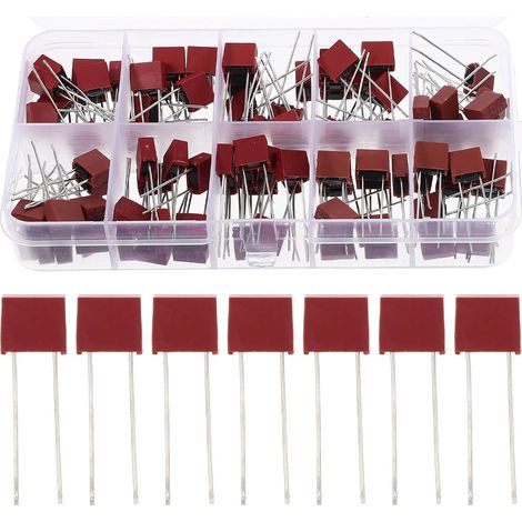 Healeved - Lot de 1 fusible miniature à fusion lente 250 volts A 6,3 avec boîtier en plastique (1/5)