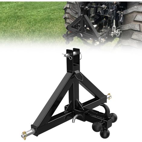 Attelage 3 points robuste pour tracteur - Récepteur 2 pouces (1/5)