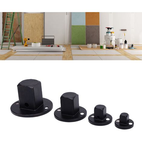 Juego de insertos planos para llave de impacto fabricados en acero al carbono – 4 piezas – Multifuncional para espacios reducidos (1/5)