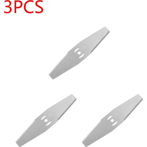 (3 lames de tondeuse) Tête de coupe-bordures en métal de 150 mm, lames de scie de rechange pour tondeuse à gazon, pièces détachées pour outils de jardinage. (1/4)