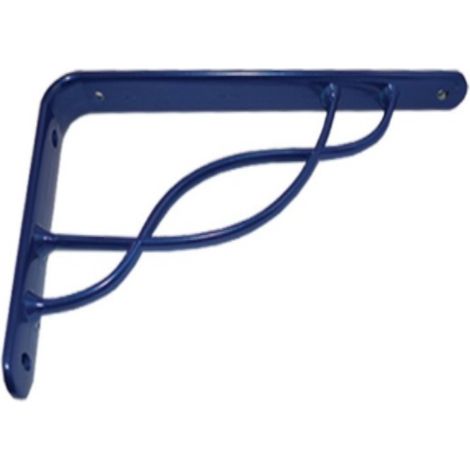 VECA - REGGIMENSOLA LINEA ONDINA PER ARREDO CASA IN ZAMA 15CM - COLORE BLU