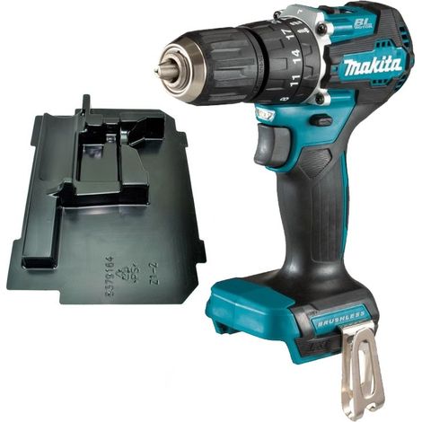 Makita DHP487Z 18V LXT Brushless Combi Hammer Drill Sub Compact Bare + Inlay (1/5)