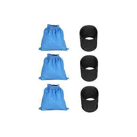 Sacs filtrants textiles, filtres en mousse pour liquides et liquides, pièces détachées pour aspirateurs MV1, WD1, WD2 et WD3 (1/5)