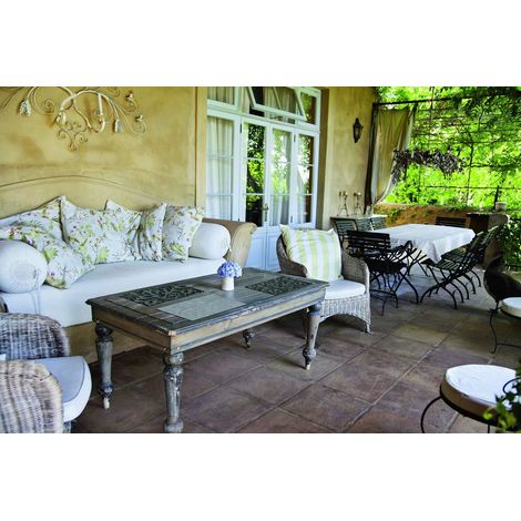 d-c-table® Tischset Catania Flower 30 x 45 cm, anthrazit Tischset
