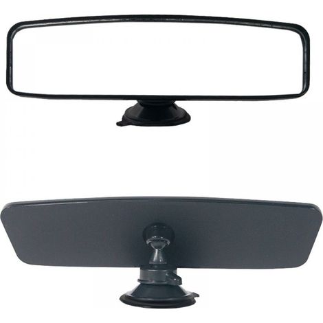 Retroviseur Intérieur - 200 x 60 mm - Rotation 360° - Ventouse Puissante - Anti-Éblouissement (1/5)