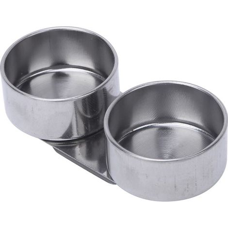 Pot de peinture à l'huile en acier inoxydable, récipient de peinture à l'huile avec couvercle, anti-fuite, grande ouverture, facile (1/4)