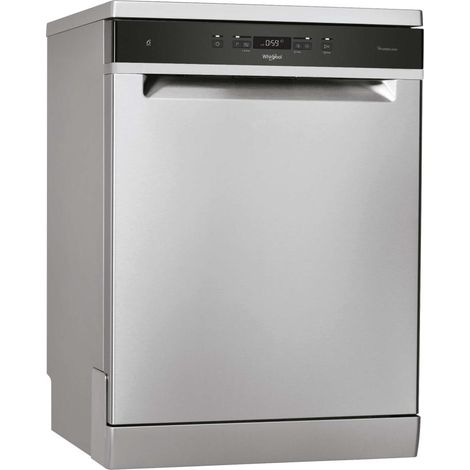 Whirlpool – Lave-vaisselle 60 cm 14 couverts – Classe énergétique C – 9.5L/cycle – 8 programmes – Départ différé – WFC3C42PX