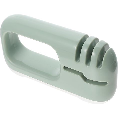 Multifunktionaler Schleifstein mit Halter, Schärfwerkzeug für Messer, Küchenscheren, ergonomisches Design zum Schärfen zu Hause (1/5)