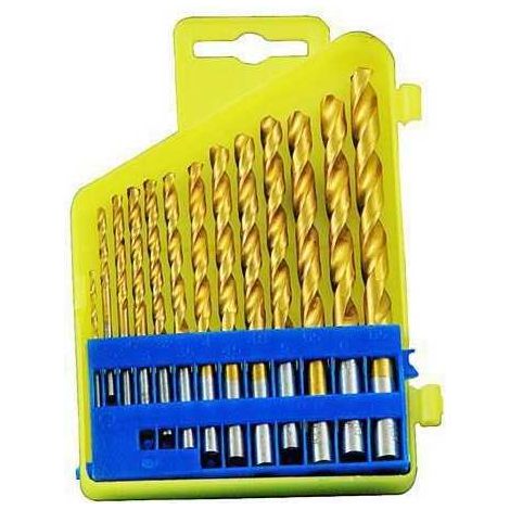 Serie Punte HSS Vigor Caja Plástica pz.13 mm.1,5-6,5