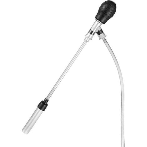 Kleiner Aquarienkiesreiniger, Wasserwechsler, Sandsauger, verstellbare Länge (für Aquarien von 3-8 Gallonen) (1/5)