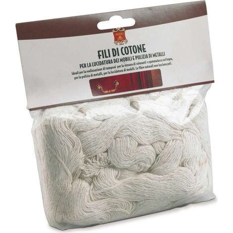 Gubra Fili di Cotone per Tampone - 200 g - Ideali per Lucidatura