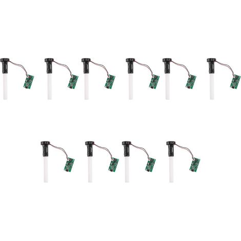 Mini-USB-Luftbefeuchter, Platine, Vernebelungsventilator, Zerstäuberfolie, DIY-Kit (10 Teile) (1/5)