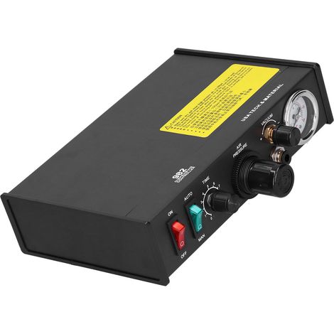 Distributeur de colle semi-automatique en alliage d'aluminium, précision 0,01 ml, équipement de dosage avec prise UE 220-240V. (1/5)