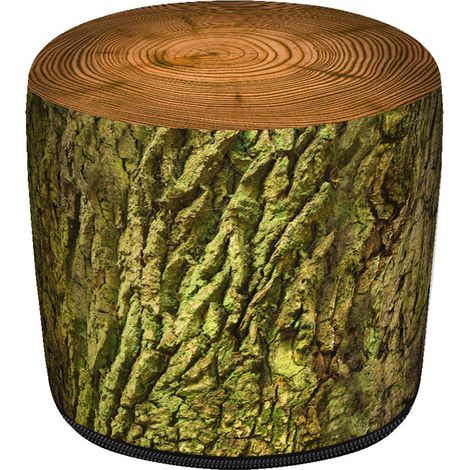 Puf cilíndrico Codura GR Mossy de 40x40 cm (1/5)