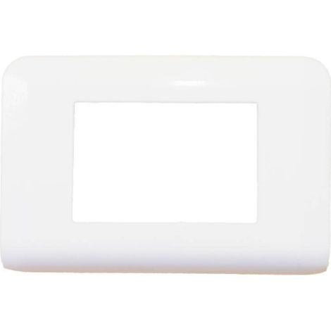 MOSAIK-ABSCHLUSSPLATTE FÜR 3 WEISSE MODULE LEGRAND LEG078803L
