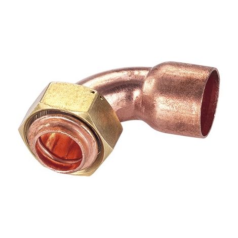 Racor curvo para gas 2AGCU - HECAPO Medidas: Ø18mm x 1/2"
