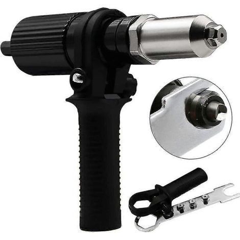 Adaptateur pour écrou pop, adaptateur pour perceuse, rivet, outil à riveter sans fil (1/5)