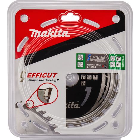 Scie circulaire Makita E-12158 TCT 185x1 5x30 mm T24 15°