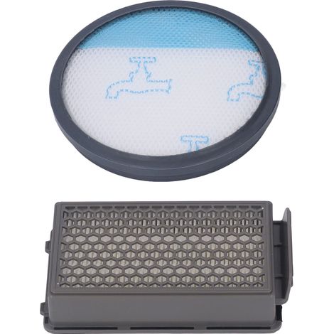 Filtre rond et filtre rectangulaire pour accessoires d'aspirateur Rowenta RO3715, RO3759 et RO3798 (1/5)