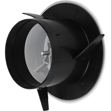 Diffuseur de plafond, vanne d'alimentation d'extraction, purgeur d'air, anémomètre, conduit de ventilation, couvercle de tuyau (100 mm) (1/5)