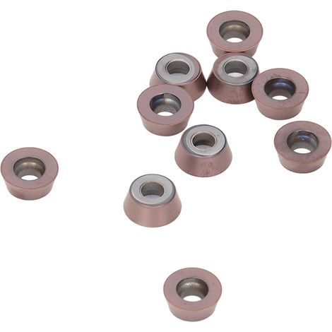 10 pièces plaquettes de tournage carbure outils de coupe fraisage CNC kit remplacement RDMW1204MOEP (1/5)