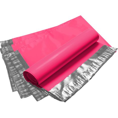 B5 Folienverpackungen, 50 Stück, 190/250 Rosa