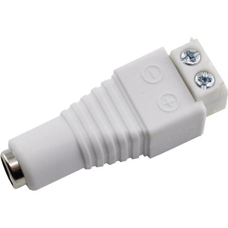 TRU COMPONENTS DC14-F-WT Niedervolt-Steckverbinder Buchse, gerade 5.5 mm 2.1 mm 1 St.