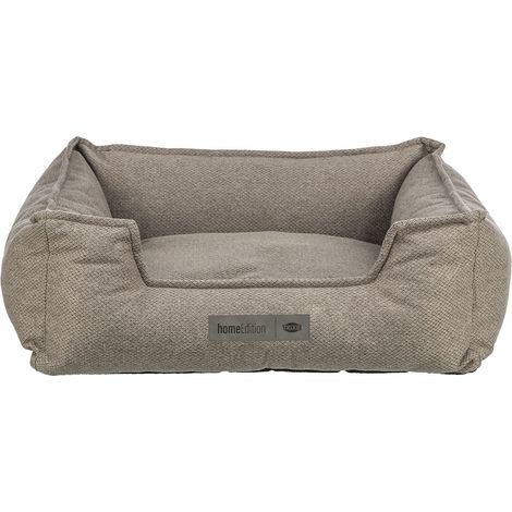 Vital Bett Liano, eckig, 100 x 80 cm, taupe