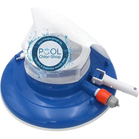 Aspirateur Jet Vac Jumbo I Aspirateur de Piscine de Haute Qualité Selon Le Principe Venturi I À Raccorder au Tuyau d'Arrosage I Nettoyeur de Piscine avec Filet pour Un Nettoyage Optimal (1/5)