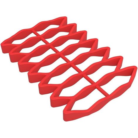 1 Grille à rôtir en silicone, anti-adhésive, pour viande poisson légumes, résistance chaleur, lave-vaisselle