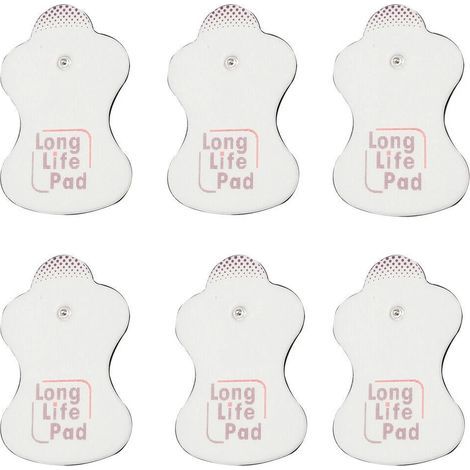 Set aus 12 Ersatzpads (6 Paare) – Langlebige Elepuls-Pads für Omron-Massagegeräte (1/4)