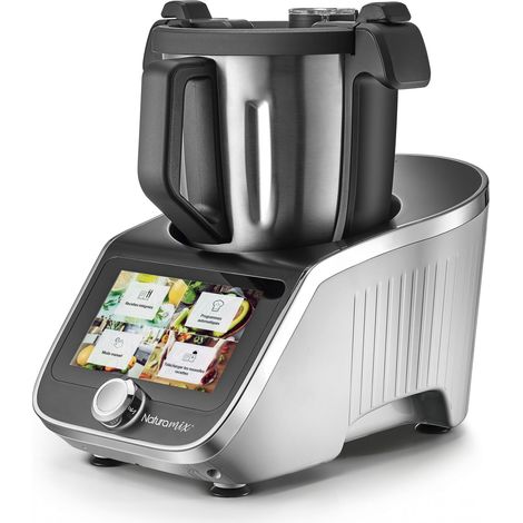 Robot da cucina multifunzionale con ciotola XL, bilancia integrata e touchscreen +800 ricette - ROBOT CUISEUR XL - Naturamix