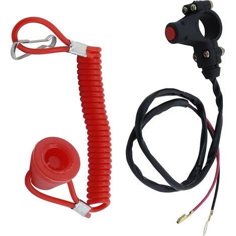 Remplacement de guidon antistarter 7/8 pouce 22 mm pour Taotao Dirt Pit Bike MTB 110cc 125cc (1/5)