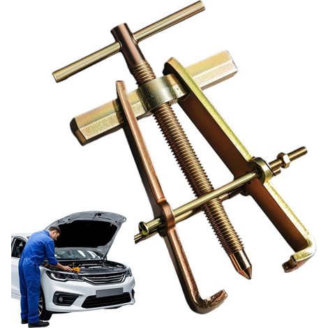 Extracteur Engrenage Dispositif De Séparation Et Extraction À 2 Griffes pour Réparation Automobile,Outil Dépose Roulement - pour Voitures, Camions, Pick-ups, Mini-fourgonnettes et (1/5)