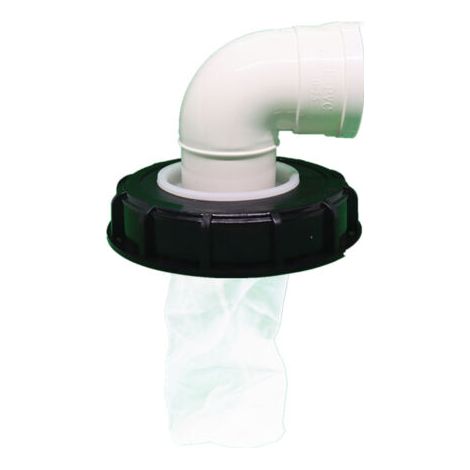 Couvercle de Réservoir IBC avec Filtre en Nylon Lavable pour Réservoir d'eau de Pluie IBC 1000 litres,Filtre À Couvercle IBC Accessoires de Réservoir IBC,Filtre à Eau de Pluie en Nylon(165mm quatre-vi
