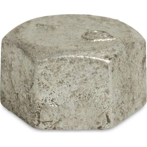 Raccordo Filettato, Tappo in Ghisa Malleabile 1 1/4", Esagonale Zincato (1/2)