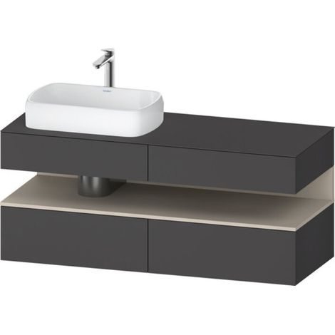 Duravit Collection One Konsolenwaschtischunterbau, 2 Auszüge, 2 (1/2)