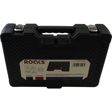 Kit ROOKS per pulizia e fresatura sedi iniettori 12 pezzi (OK-05.0076)