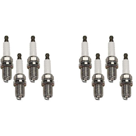 8 bougies d'allumage RC12YC pour moteur de tondeuse à gazon 491055 491055S 692051 792015 491055T 5066 (1/5)
