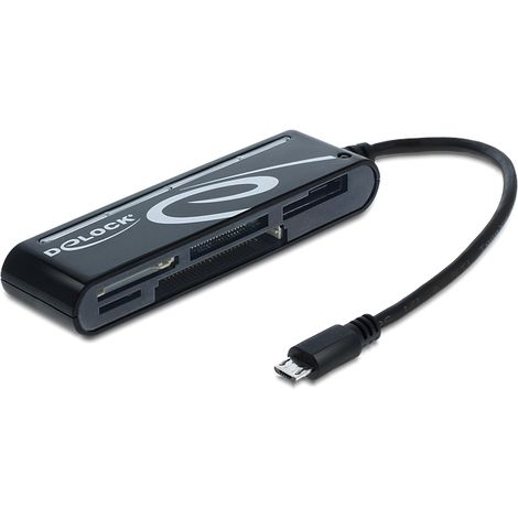 Delock micro usb otg card reader 6 slots