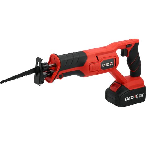 Akku Säbelsäge 18V, Hub 22 mm (1x Akku 4Ah)